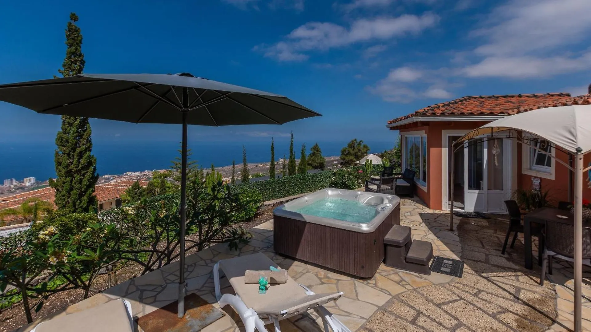 Villa Hibisco, Jacuzzi Y Vistas Al Atlantico Costa Adeje